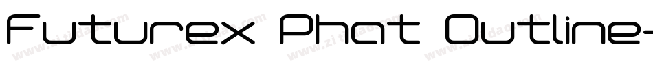 Futurex Phat Outline字体转换